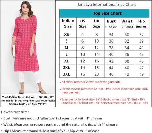 Vista 2 de Janasya Kurta recta de rayón negro para mujer india