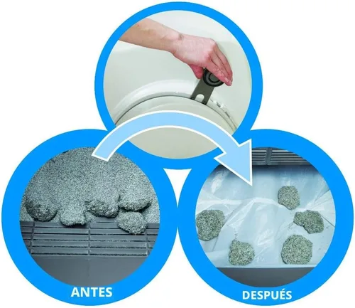 Vista 6 de Caja sanitaria automática para gatos Hagen Catit SmartSift, Bronceado