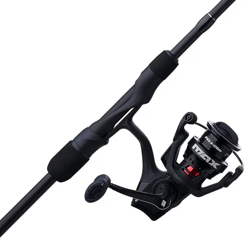 Vista 14 de Abu Garcia Combo de carrete giratorio y caña de pescar Max SX