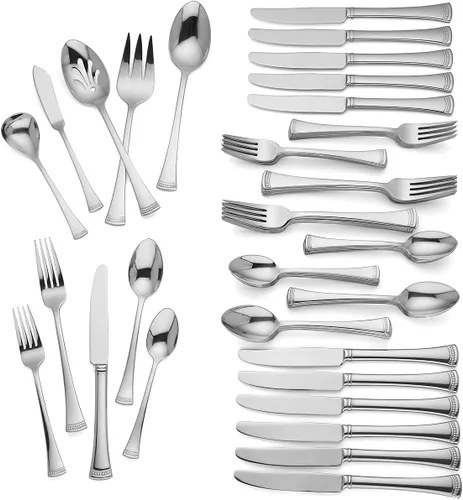 Vista 4 de LENOX Portola - Set de postre de 2 unidades, 2 piezas, metálico