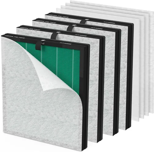 Vista 10 de HY4866 Filtro de repuesto de alta calidad compatible con Morento HY4866, HEAPETS P358, Westhey HY4866 y YIOU M1 purificador de filtro de aire, 2