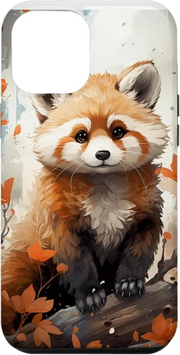 Vista 26 de Cute Red Panda, Red Panda Lover Case for iPhone 17
