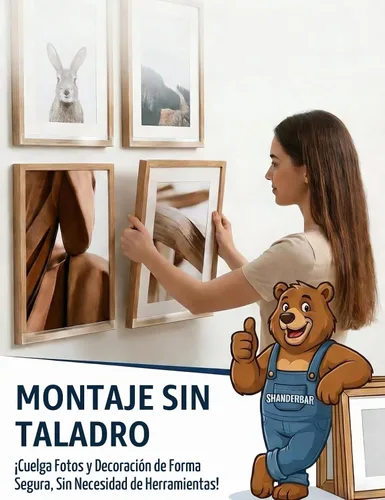 Vista 3 de Cinta nano de doble cara resistente, cinta de montaje transparente extraíble de 9.8 pies para paredes, alfombras, alfombras y bricolaje, cinta