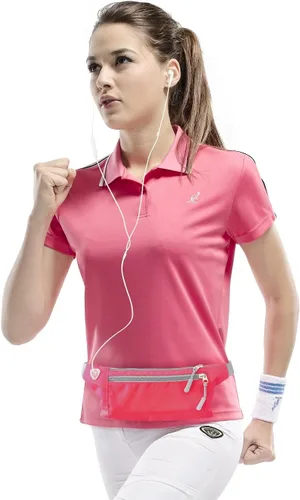 Vista 6 de veriya - Riñonera impermeable, ligera, con conector para auriculares, para correr, senderismo, ciclismo, paseos, 5.5in