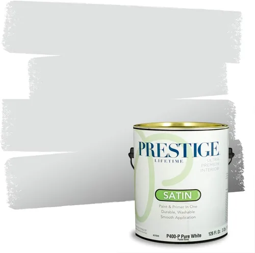 Vista 81 de Prestige Paints - 2 en 1, pintura base y pintura de exterior, E100-N-SW6988