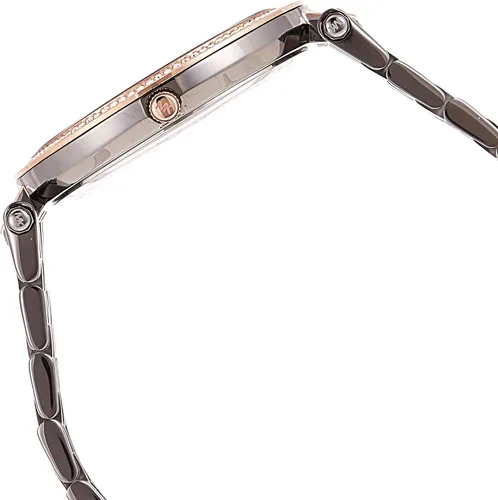 Vista 3 de Michael Kors MK3584 Darci - Reloj de pulsera para mujer, color gris y oro rosa