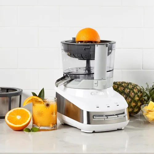 Vista 6 de Cuisinart FP-130 Procesador de alimentos multifuncional de 13 tazas White & Core Elements™ Centro de exprimir para procesadores de alimentos