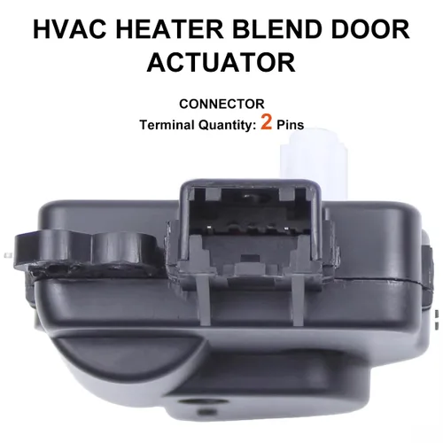 Vista 4 de Actuador de puerta de mezcla de aire HVAC para Dodge Ram 1500 2009-2021 Dodge Ram 2500/3500 2010-2019 Ram 4500/5500 2011-2019 - Actuador de puerta
