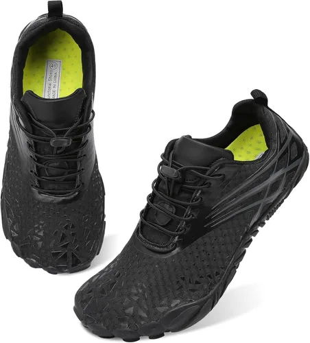 Vista 2 de Scurtain Unisex Mens Womens Athletic Hiking Water Shoes Quick Dry Barefoot Aqua Shoes Swim Shoes Beach Shoes with Drainage