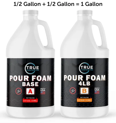 Vista 2 de Kit de espuma para verter barco de 4 libras, 1 galón