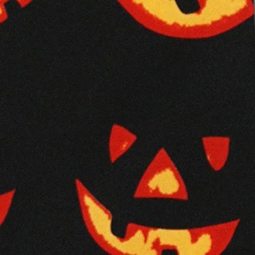 Vista 3 de Jack-O-Lantern Corbata de Halloween Corbata de calabaza para hombre