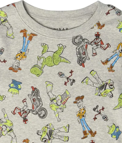 Vista 2 de Spotted Zebra Disney Marvel Star Wars Conjuntos de pijama de algodón ajustados para bebés niños pequeños y niños