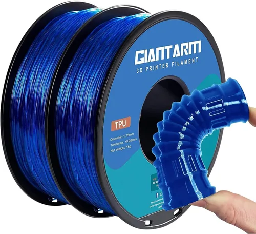Vista 13 de GIANTARM Filamento de ácido poliláctico (PLA) para impresora 3D, carrete de 2.2 lbs, 0.07 in +/-0.001 in, 1080 pies por rollo, embalaje al vacío