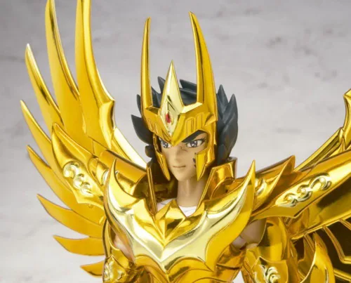 Vista 4 de Saint Seiya - Figura de acción de mito de tela de Dios Phoenix Ikki