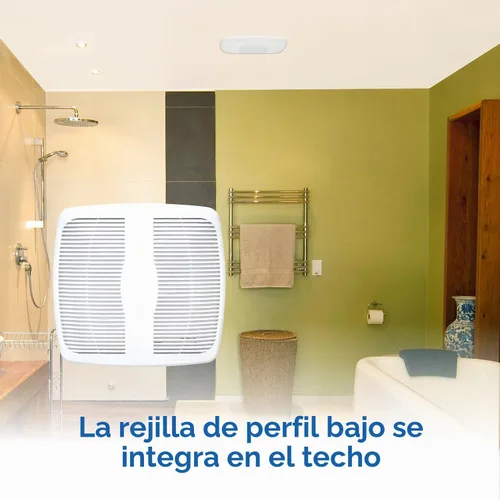 Vista 3 de Air King Extractor de baño, blanco AS70