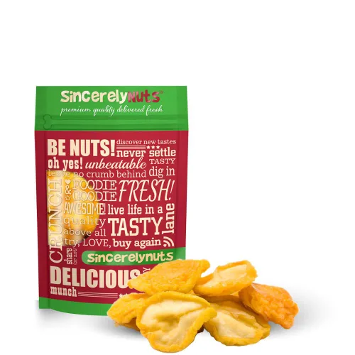 Vista 13 de Chips de banana dulces Sincerely Nuts, totalmente deliciosos, llenos de nutrientes minerales, listos para comer, sellado para una mayor frescura