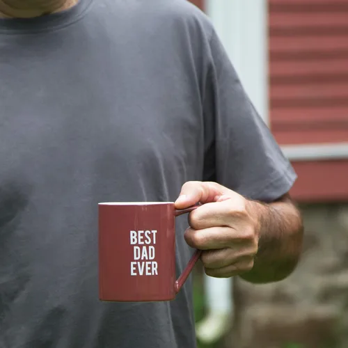 Vista 6 de Pavilion Gift Company Best Dad - Taza de cerámica, 18 onzas, multicolor