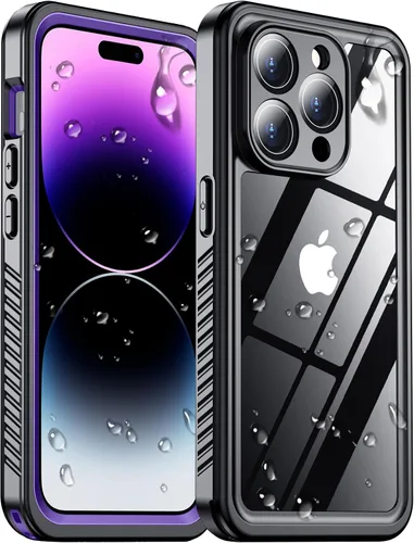 Vista 41 de Funda impermeable para iPhone 12, impermeable, antideslizante, a prueba de golpes, para iPhone 12, color negro