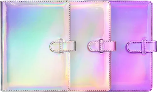 Vista 4 de Rieibi Mini álbum de fotos de 128 bolsillos, cartera de piel sintética para Fujifilm Instax Mini Evo/11/8/9/7s/25/70/90, álbum de fotos brillante