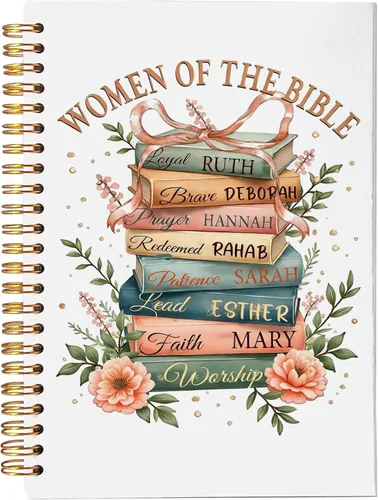 Vista 40 de VNWEK Escritura Bíblica Proverbios 3:5 Confía en el Señor con todo tu corazón Cuaderno Espiral Arcoíris Marrón Boho 14 x 21 cm, Cuaderno Espiral