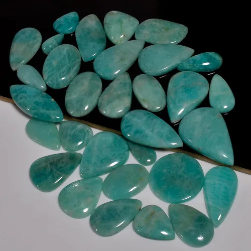 Vista 2 de Loose Gemstone Cabochons, 5 Pc Stones for Jewelry Making
