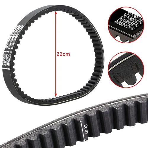Vista 3 de 5 correas de transmisión Go Kart Series Go Kart, convertidor de par de torque, repuesto para Manco 5959 / Comet 203589