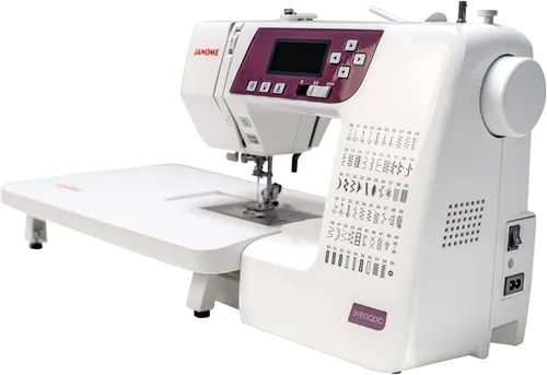 Vista 9 de Janome 3160QDC-G Máquina de coser y acolchar con kit de acolchado de regalo!