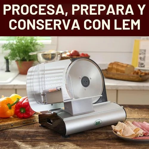 Vista 7 de Rebanadora de carne LEM Mighty Bite de 8.5