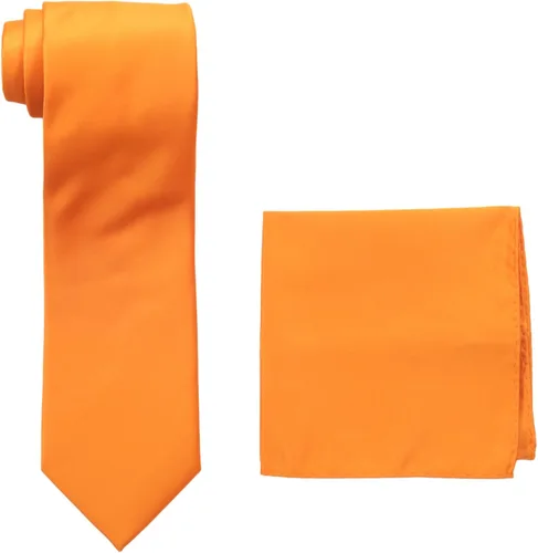 Vista 8 de Stacy Adams Conjunto de corbata sólida de satén para hombre