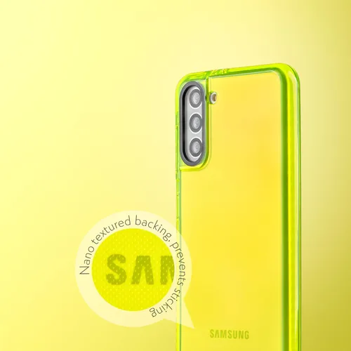 Vista 5 de SteepLab Funda de barrera para Samsung Galaxy S21 Plus (pantalla de 6.7 pulgadas), funda absorbente de impactos con protección completa contra