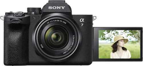 Vista 2 de Sony a7 IV - Cuerpo de cámara sin espejo de fotograma completo con lente de 28 a 70 mm F3.5-5.6 Kit ILCE-7M4K/B Modelo oficial de Sony USA Partner