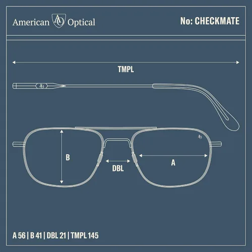 Vista 4 de AO Gafas de sol Checkmate - Lentes de nailon AOLite