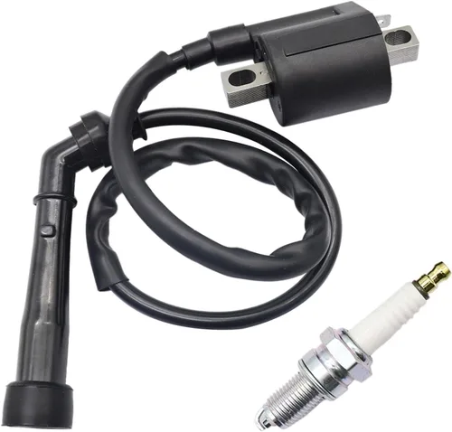 Vista 2 de FZJDSD 3YF823700000 1 bobina de encendido y bujía compatible con Yamaha Raptor 660R YFM660R Grizzly 660 Rhino 660 YFM660FA 2001-2008 Reemplazar
