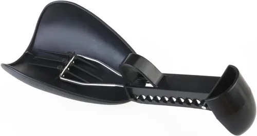 Vista 4 de HOMSFOU 2 pares de zapatos de gimnasio para hombre, mocasines para botas, expansor de zapatos, ajustable, de tacón alto, ensanchador de zapatos