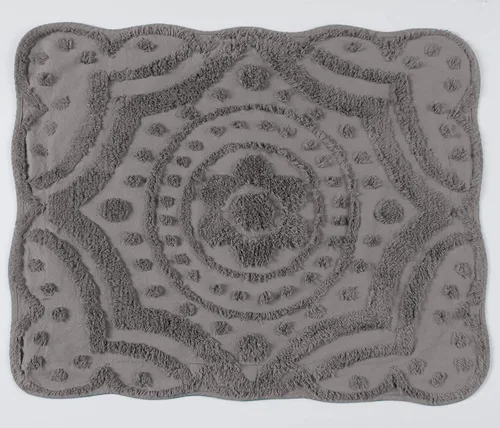 Vista 3 de Montgomery Ward - Funda de almohada de algodón de chenilla enrollada, color cinabrio, estándar