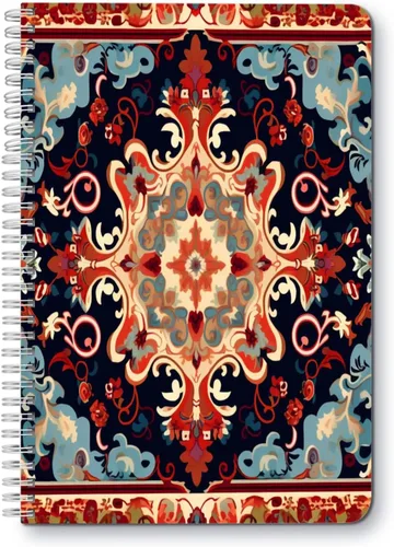 Vista 35 de Cuaderno de espiral, doble alambre en espiral, diario de composición escolar, suministros para la escuela y la oficina, 100 páginas, 5.71 x 8.26
