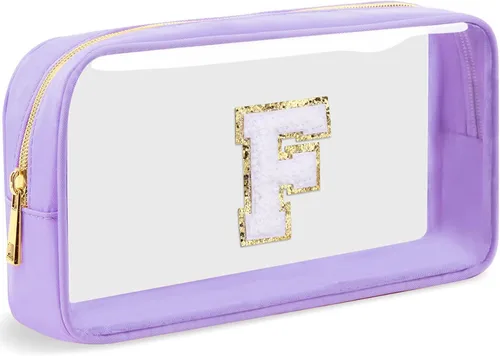 Vista 43 de Bolsa de Maquillaje Transparente Pequeña Bolsa de Cosméticos Bolsa de Viaje de Artículos de Aseo Bolsa Transparente con Cremallera Bolso Organizador