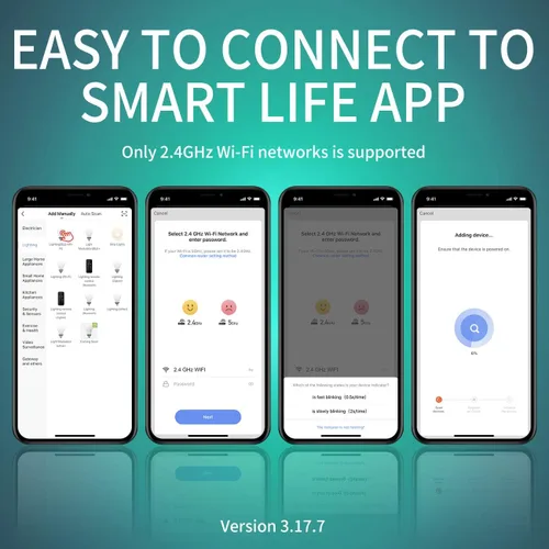 Vista 9 de ANWIO Bombillas inteligentes de 8.5 W (reemplazo de 60 W) A19 E26 bombilla LED funciona con Alexa, Google Assistant, aplicación Smart Life