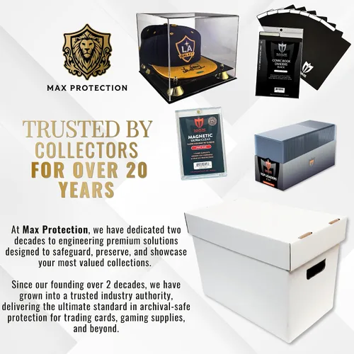 Vista 7 de Max Protection CGC Cajas de almacenamiento de cómics graduadas – Estuche resistente para cómics graduados de 35 a 40 grados con resistencia