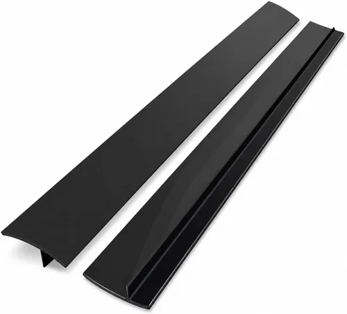 Vista 8 de Paquete de 2 cubiertas de silicona para huecos para estufas, relleno de Negro