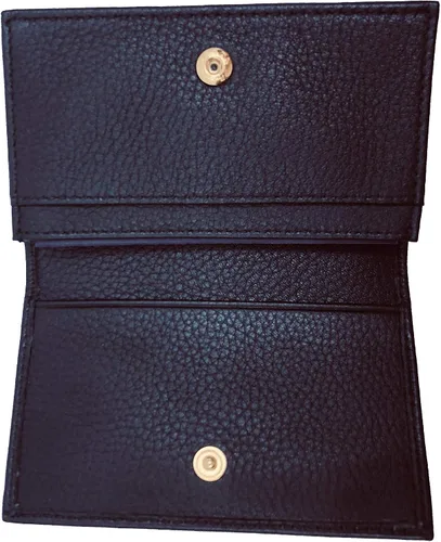 Vista 4 de Prada 1MC122 Vitello - Funda de piel para tarjetas de crédito piel de becerro color negro