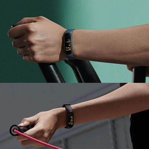 Vista 8 de Yuuol - Correas de repuesto compatibles con Xiaomi Mi Band 6 BandXiaomi Mi Band 5 BandAmazfit Band 5, pulseras de silicona suave, correa deportiva