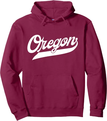 Vista 9 de Oregon Sudadera con capucha clásica, Negro, S