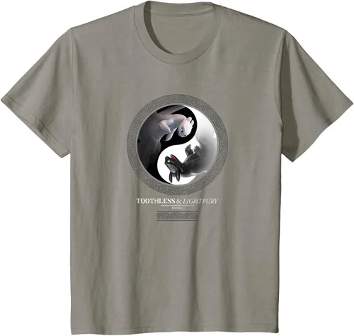 Vista 26 de Cómo entrenar a tu dragón 3 Yin Yang Dragon Camiseta