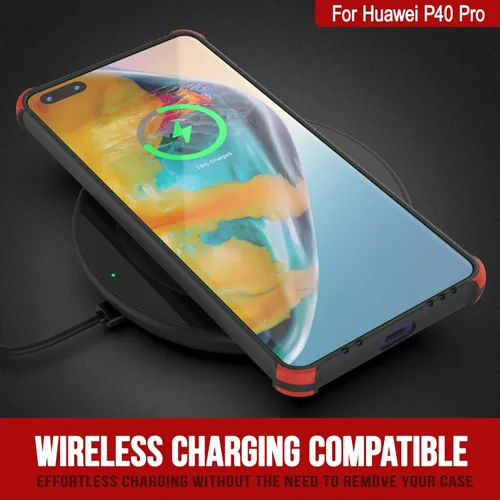 Vista 6 de Punkcase Diseñada para Huawei P40 Pro [Serie Sunshine] funda protectora y ligera de TPU con esquinas de absorción de golpes compatible con Huawei