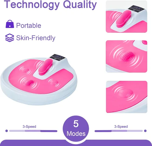 Vista 5 de Ejercitador de suelo pélvico, entrenador Kegel para mujeres y hombres, fortalecedor muscular pélvico ajustable para control de vejiga