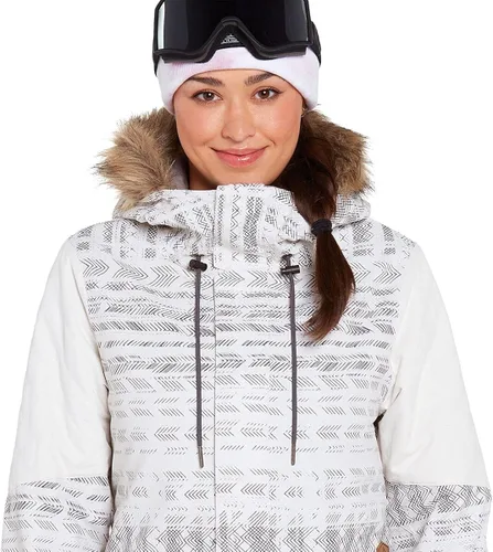 Vista 6 de Volcom Shadow - Chaqueta con capucha de invierno para snowboard y esquí