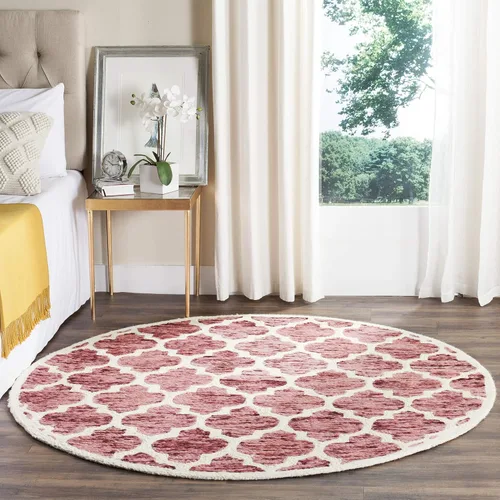 Vista 8 de Alfombra premium de lana hecho a mano, color marrón claro y marfil de la colección Safavieh Himalaya HIM121A, Lana