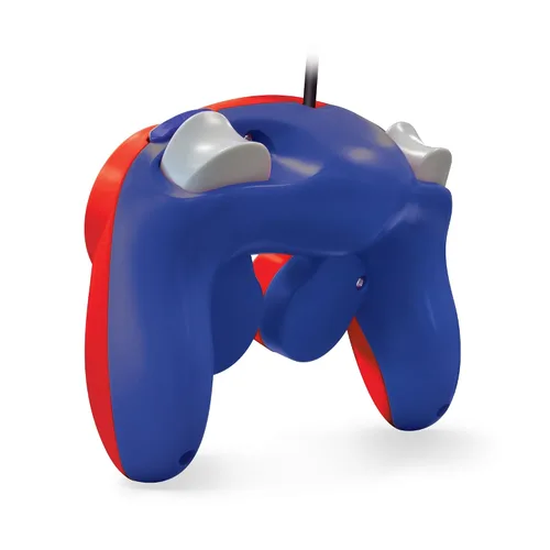 Vista 4 de Cirka Wired Controller for Wii GameCube Red Blue - GameCube