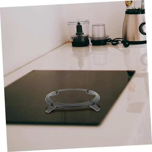 Vista 7 de Hemoton Reemplazar el soporte roto del wok: soporte de la estufa de gas del metal incluso calor antideslizante Wok Holder Estufa de gas